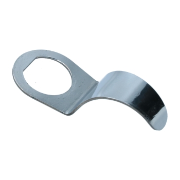 Glove box door pull tab